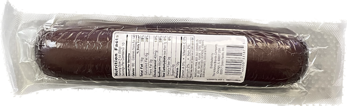 Pack Hillshire Farm Summer Sausage or Beef Summer Sausage