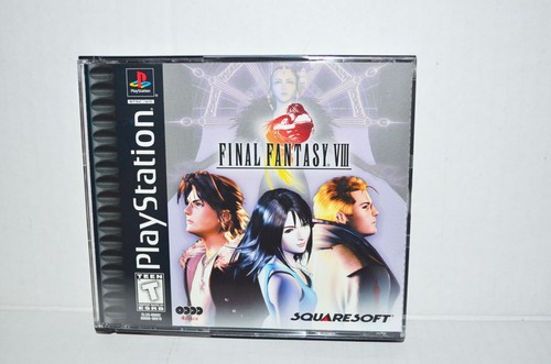 Final Fantasy VIII (Sony PlayStation 1 1999) 8 PS1 PSOne 2 3 Black Label MINT🔥 - Picture 4 of 10