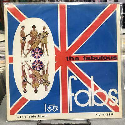 THE FABS -THE FABULOUS FABS- MEGA RARE 1968 MEXICAN LP BEAT