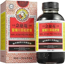 1X Nin Jiom Pei Pa Koa Herbal Throat Syrup Honey and Loquat 300m - US Seller