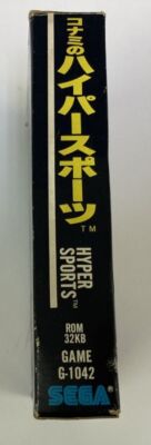SG-1000 SG-3000 Konami Hyper Sports From Japan w/ Box and Manual