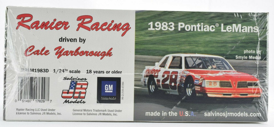 Salvino JR Models 1/25 Scale Kar Kare Cale Yarborough #74 Monte Carlo NASCAR Kit
