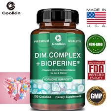 DIM Complex Bioperine- Relieve Menopause,Estrogen Balance,PCOS,Hormonal Support