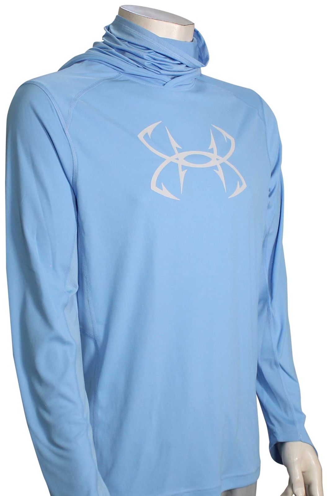 Толстовка с гетрами Under Armour Iso-Chill Hook Gaiter Синий Каролина Серый Halo Новинка 11990₽
