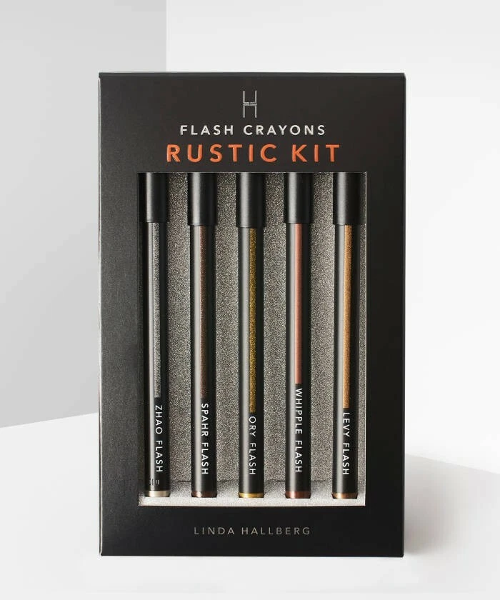 New Linda Hallberg Flash Crayons Rustic Kit - Image 3 of 4