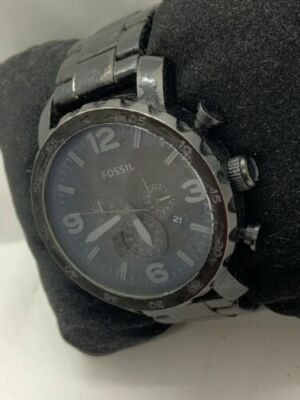 Fossil Nate Chronograph JR1353 Wrist Watch for Men for sale online