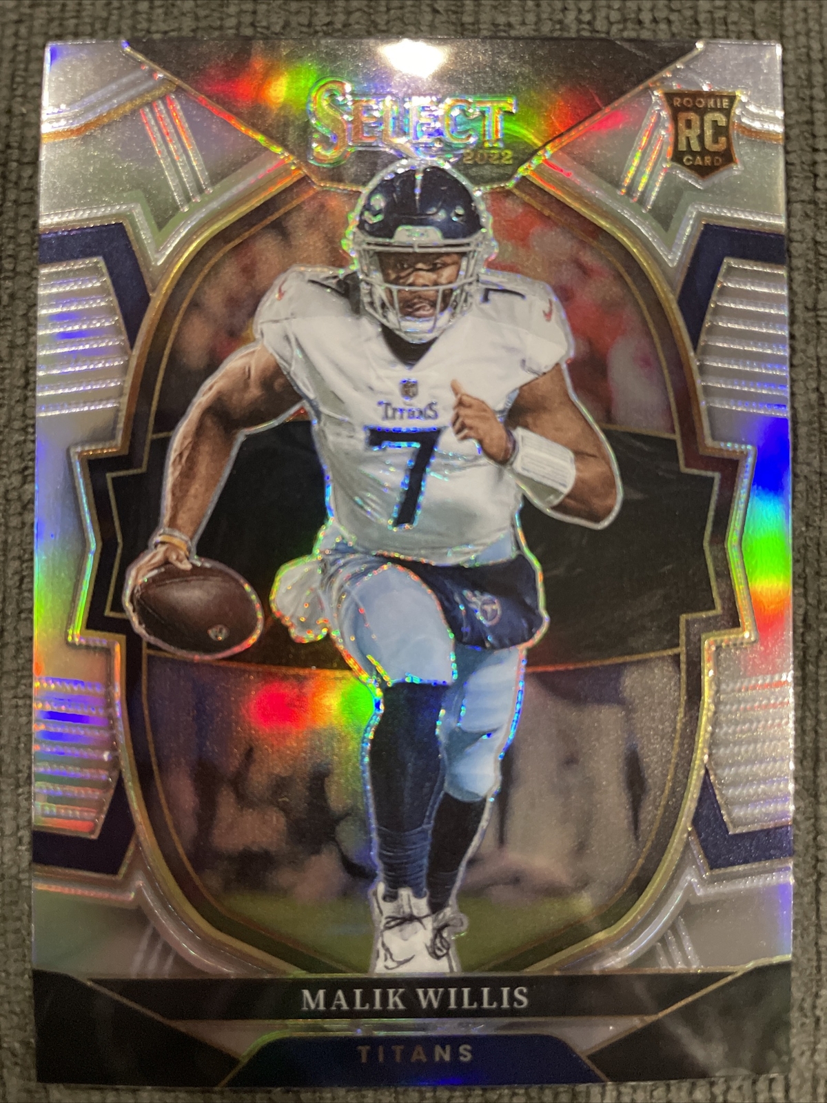 2022 Panini Select #38 Malik Willis RC Concourse Silver Prizm