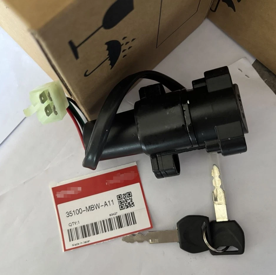 Interruptor de encendido 35100-MBW-A11 para HONDA CBR600 F4I 2001 02-2006 nuevo Foto 2 de 4