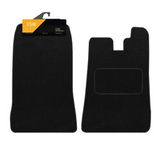 Fits Morgan Plus 4 1950-Onwards Fully Tailored Carpet Car Floor Mats Black 2pc