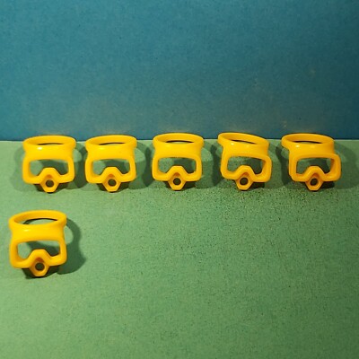 Couronne Et Diadème Playmobil - Lot De 3 Accessoires Catégorie 1, Référence 6, Occasion En Très Bon état