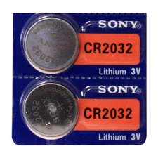 SONY CR2032 LITHIUM 3V BATTERY 2Pcs