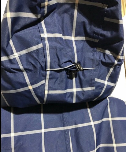 LANDS’ END Deep Sea Window Womens Waterproof Insulated Long Rain Coat Sz XS 2-4 - Picture 8 of 8