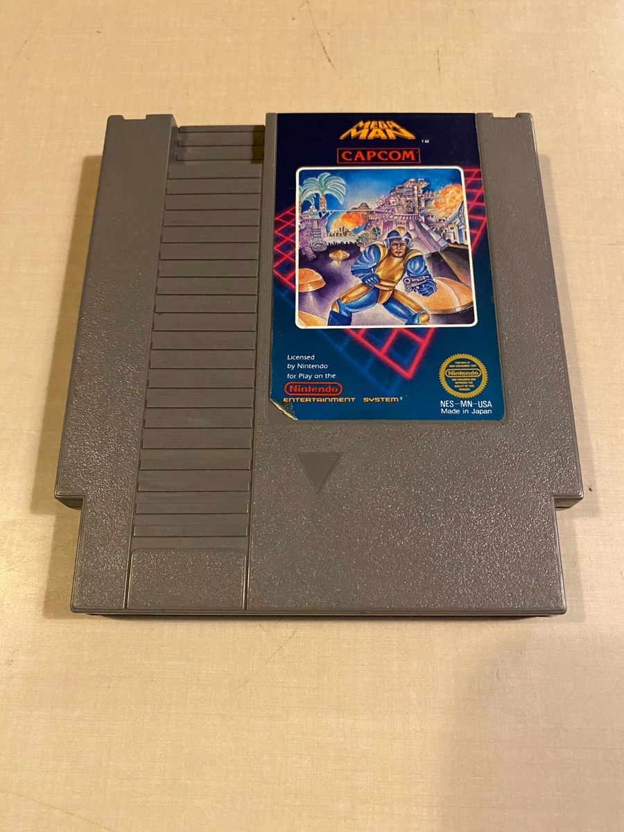 Mega man best sale nes cartridge