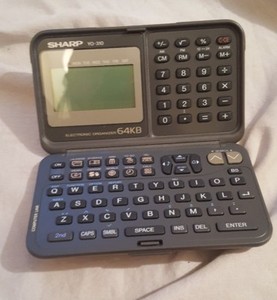 sharp electronic organizer