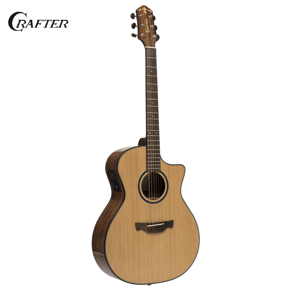 Crafter Able Series Grand Auditorium Acoustic Electric Guitar ABLE G630CE N