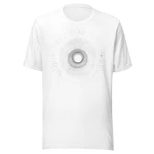 Intellectual Mind Shirt ART - SPACE WORMHOLE Humanity Psychology 06 - White