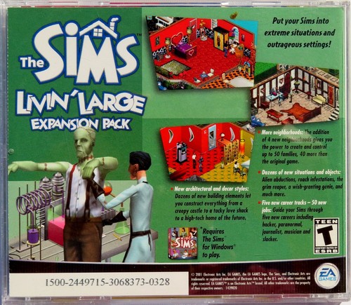 Die Sims Hot Date Expansion Pack PC Videospiel Windows 2001 EA Spiele CD-Rom - Bild 3 von 3