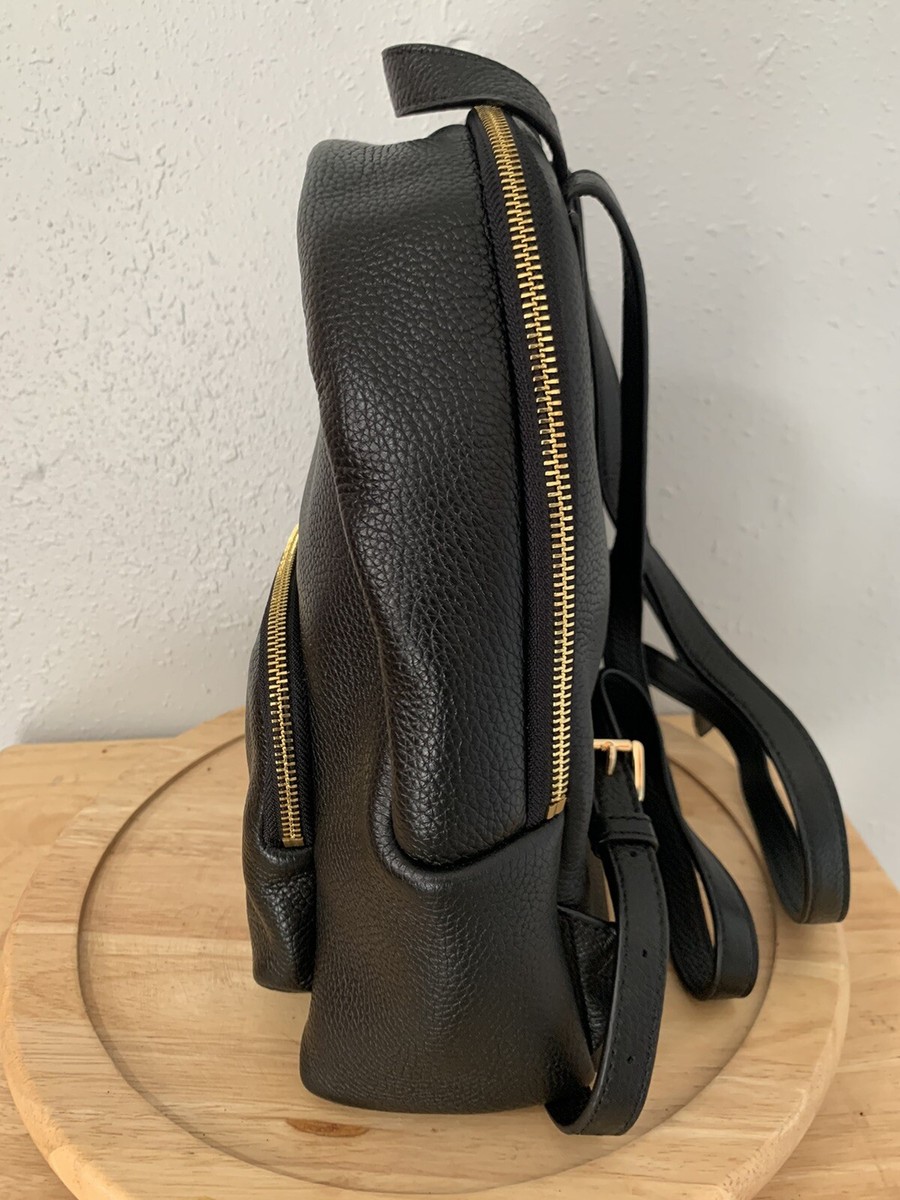 Michael Kors-Abbey Medium Pebbled Back Pack Black -Women | eBay display picture 1