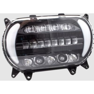 Letric Lighting Co. LLC-5LRA-TS Sharktooth LED Headlight w/Integrated Switchback