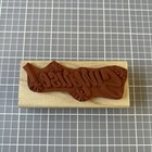 Rubber Stampede Surprise Z-398-E Posh Impressions Rubber Stamp Birthday Shower — photo 3