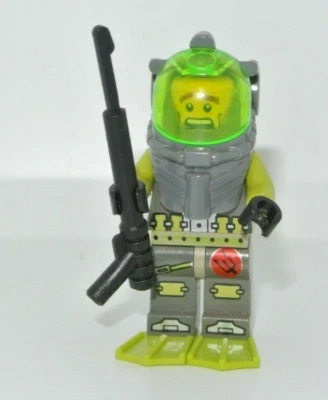 LEGO Atlantis : Diver 1 Axel - Figurine Personnage - Set 8060 8056 atl001 - Photo 1/2