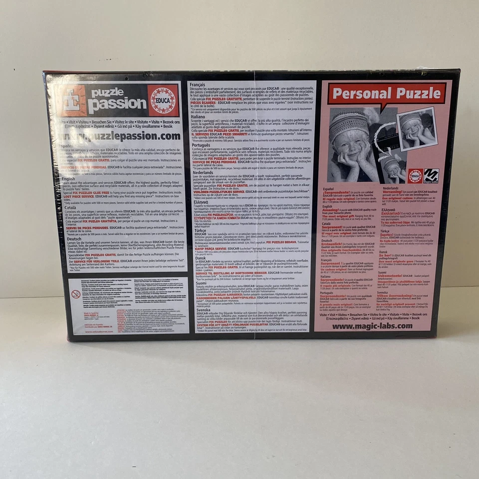 New Claude Monet EDUCA Fine Art Collection Puzzle 1500 WhiteWater Lilies 15535 - Image 3 of 4