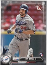 2017 Bowman - ROB SEGEDIN - RC ROOKIE #55 - Los Angeles Dodgers