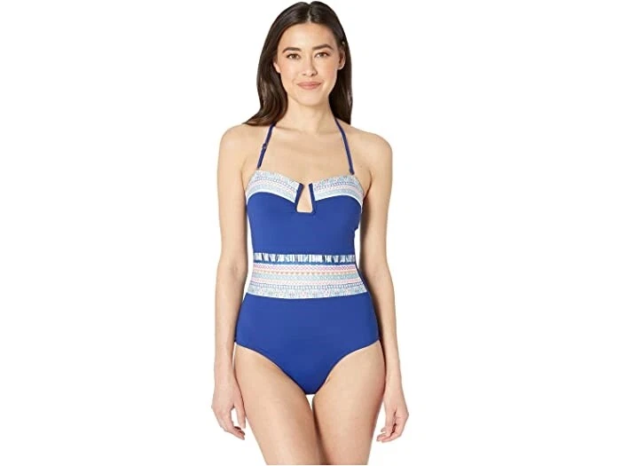 Traje de baño de una pieza para mujer La Blanca 183982 Milano Bandeau talla 8 Foto 4 de 4