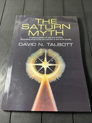 The Saturn Myth, by David N. Talbott,large Book 8.5 X11.5 ,Reprint Brand New