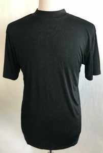 Men's New Montique Solid Colors Mock Neck Pullover Stretch Dress T Shirt M-6XL Men's New Montique Solid Colors Mock Neck Pullover Stretch Dress T Shirt M-6XL