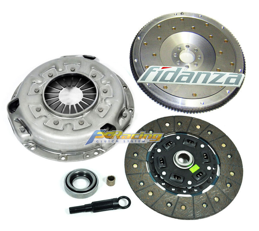 FX PREMIUM HD CLUTCH KIT+FIDANZA FLYWHEEL fits 90-96 NISSAN 300ZX TURBO VG30DETT