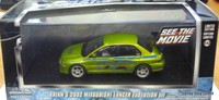 Mitsubishi Lancer Evo Vii Model Fast & Furious 2 Greenlight Collectibles Gift Mitsubishi Lancer Evo Vii Model Fast & Furious 2 Greenlight Collectibles Gift