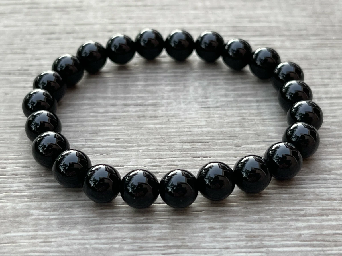 Genuine black onyx bracelet deals
