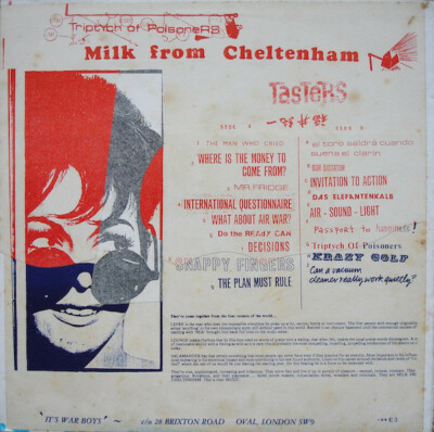 Milk From Cheltenham - Triptych Of Poisoners [Vinyl UK 1983