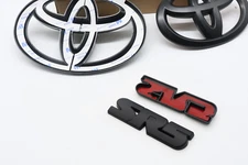 Set Of 4 Blackout Emblem Overlay Kit Front Rear Tailgate Protector For Sequoia