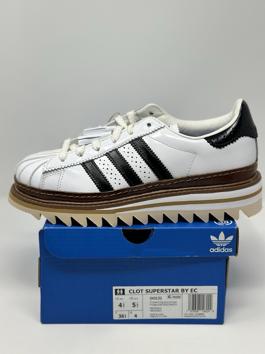 ADIDAS CLOT Superstar By Edison Chen White Black IH3122 Men