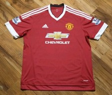 Adidas Manchester United Soccer Jersey 2015/2016 Football Shirt