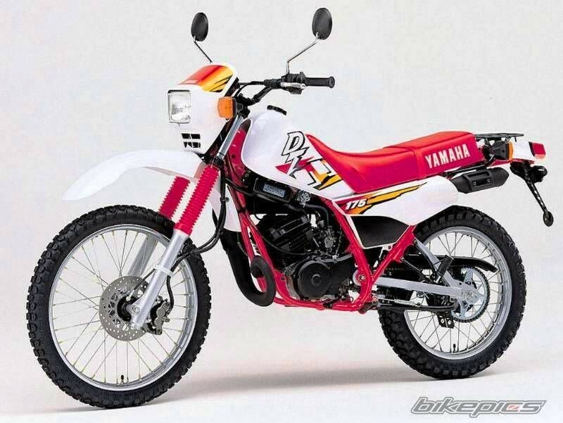 DT125R？ Yamaha Dt125 Rear Mud Guard | eBay