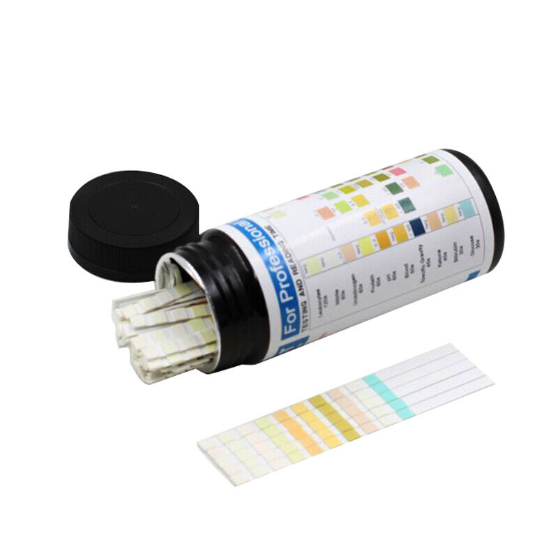 100 Strips URS-10T Urinalysis Reagent Strips 10 Parameters Urine Test Strip  | eBay