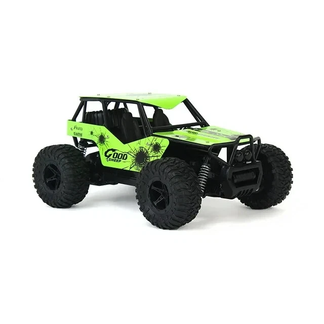 Turbo Remote Control Toy Green Rally Buggy RC Car 2.4 GHz 1:16 Scale - Image 2 of 4