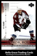 2001-02 Upper Deck Honor Roll Rob Blake #41 Colorado Avalanche