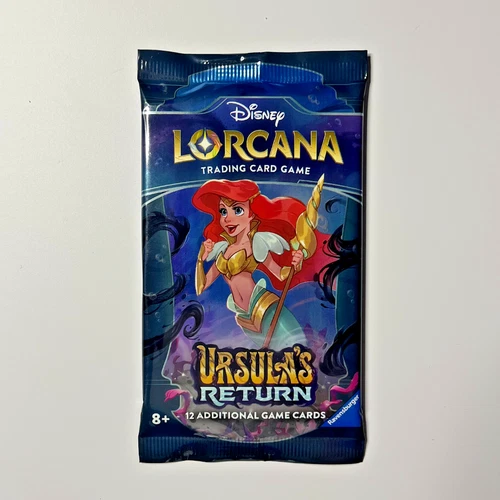 Disney Lorcana TCG Ursula’s Return Sealed Booster Pack