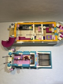 LEGO Friends 41015 DOLPHIN CRUISER SHIP 100% Complete Set w/ Minifigures Jet Ski