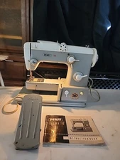 Vintage PFAFF 360 Automatic Sewing Machine With Foot Pedal Works!!