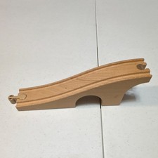 Wooden Train Track Bridge Ramp Piece for Thomas & Friends Toy Railway