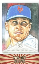 2019 Topps Museum Collection #CC-17 Jacob deGrom Canvas Collection Reprints Mets