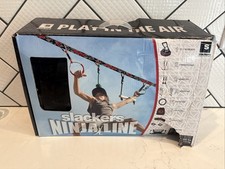 Slackers NINJA LINE American Ninja Line 30  w/ Obstacles Slackline Half New