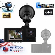 Dashcam Car 1080P HD Car Camera Front Interior Car Video Recorder Night Vision