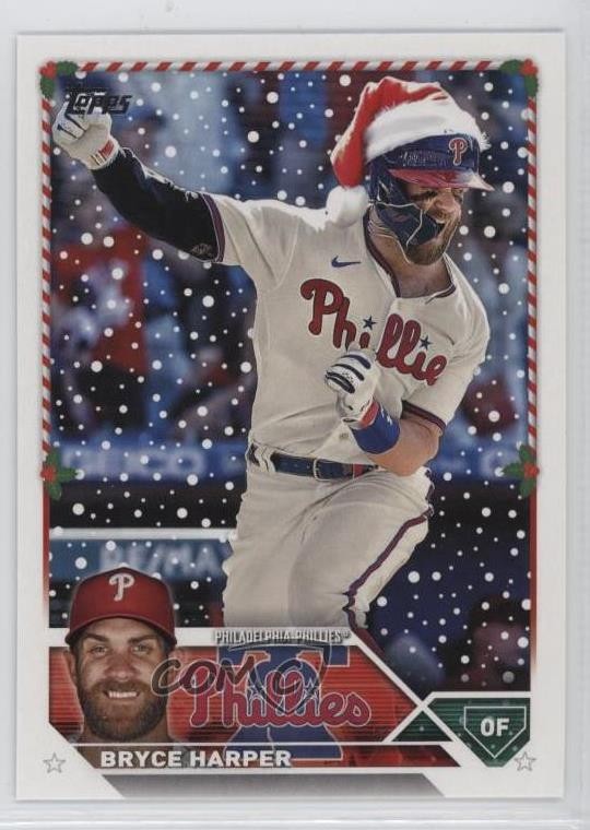 2023 Topps Holiday Variation SP Variation Bryce Harper #H84 d4y