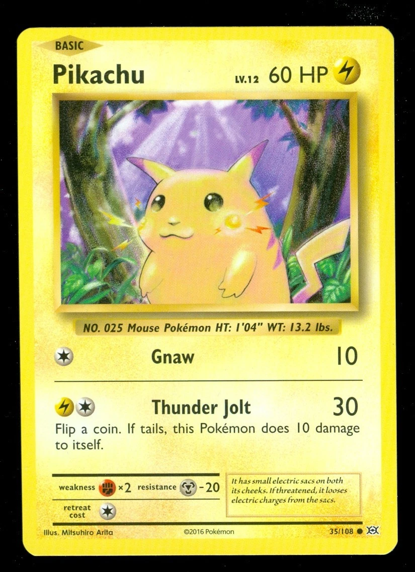 Pikachu 35/108 Evolutions for sale | eBay